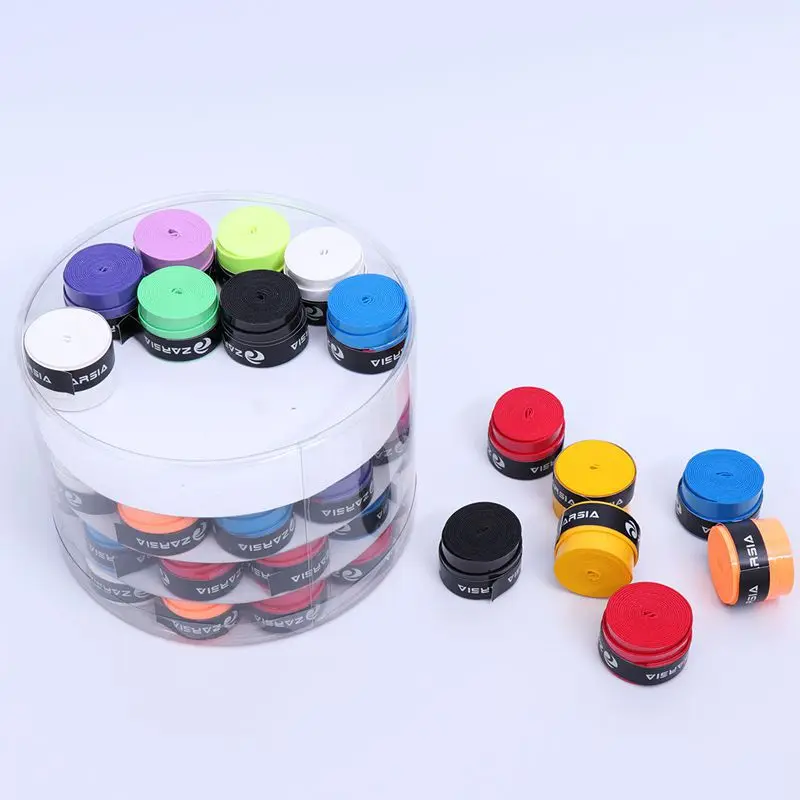 10Pcs ZARSIA Tennis Overgrip Tennis Racket Sweat Absorbed Band Sticky Grip Badminton Racket Overgrip Comfortable Antiskid