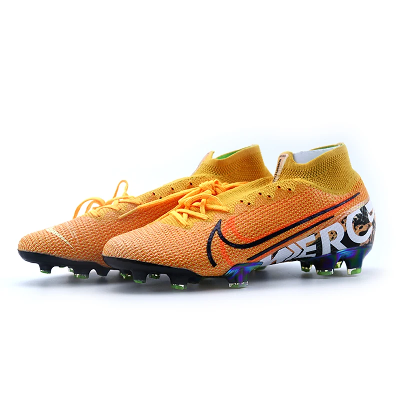 NIKE VAPOR 13 ELITE FG Обувь для футбола Новая переменная Superfly 7 мужчин высокого assassin новые футбольные бутсы новое поступление