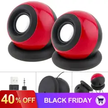 G-116 5 Вт Портативные мини USB 2,0 колонки для ноутбуков 3,5 мм стерео разъем компьютерный громкоговоритель для ПК настольный ноутбук смартфон MP3 MP4