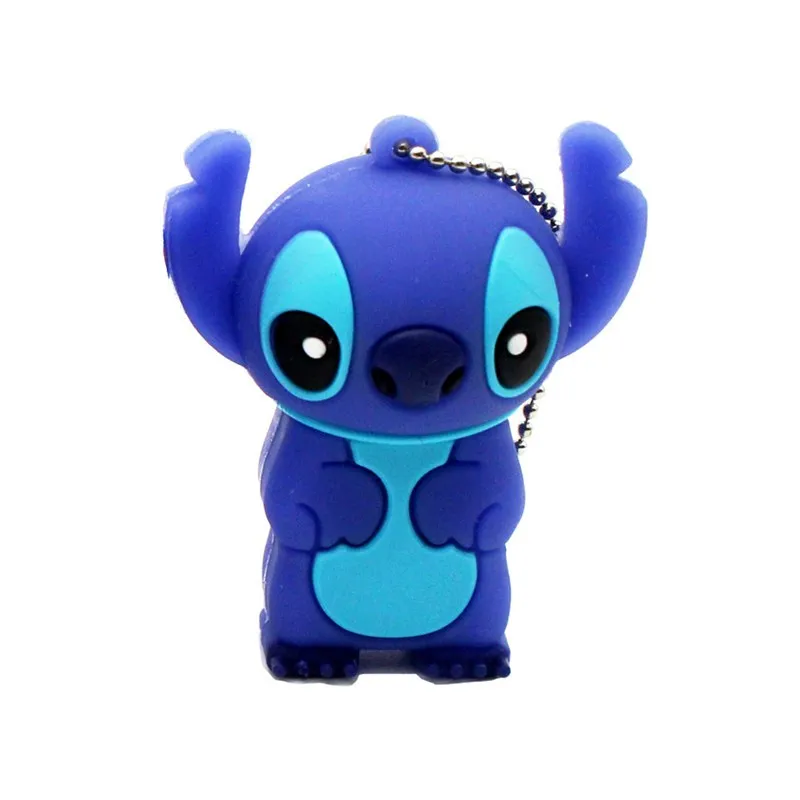 Милый Lilo& Stitch Usb флеш-накопитель 32 ГБ 128 Гб 64 ГБ флеш-накопитель 4 ГБ 8 ГБ 16 ГБ USB 2,0 Flsah диск флешки