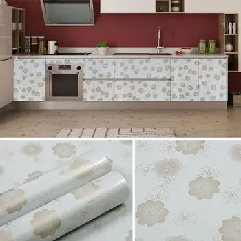 

yazi Waterproof Self Adhesive PVC Vinyl Wallpaper Sticker Roll for Kitchen Wall Paper Furniture Desktop Decorative