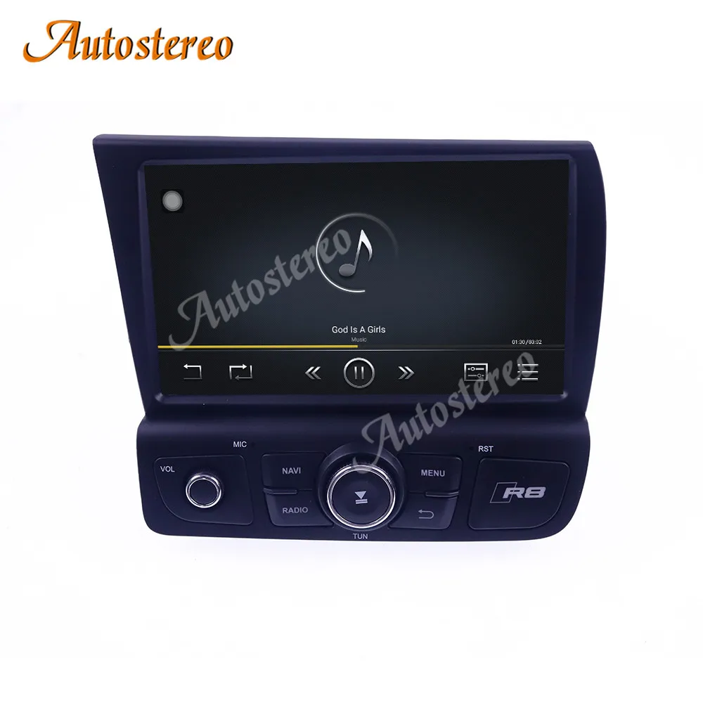 For Audi R8 Spyder Tony Stark Same Model Car GPS Navigation Auto Stereo HeadUnit