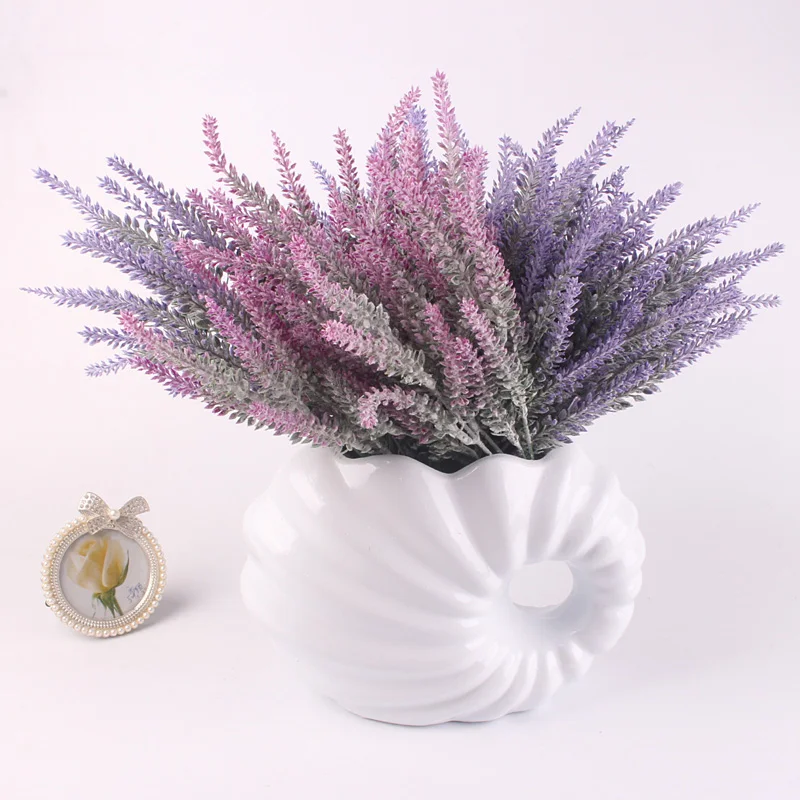 Lavender Artificial Flower Arrangement for Home and Garden Decor, Christmas and Photo Props, Romantic Decorative Touch, Wholesale Option Available