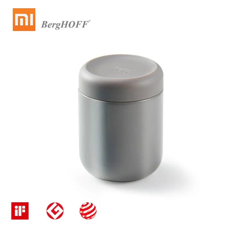 Günstige Xiaomi Mijia Mini BergHOFF Isolierung Tank 350 500ml Edelstahl Geschmorte becher 6h Thermos Container Multi  PurposePot