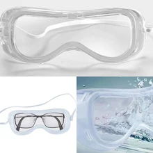 Óculos de segurança à prova de vento poeira anti nevoeiro proteção contra respingo fábrica laboratório anti spitter óculos transparentes