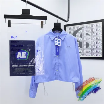 

Striped Ader error Shirts Men Women 1:1 High Quality Long Sleeve Korean Style Adererror Blouse Shirts