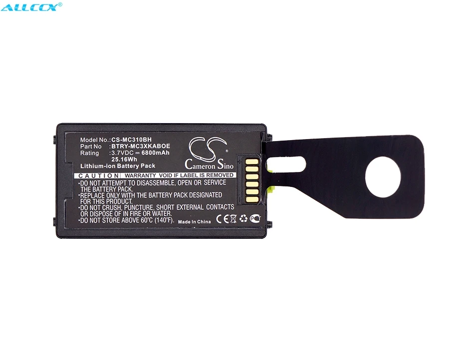 Аккумулятор Cameron Sino 6800 мАч для Symbol MC3100 MC3190 MC3190G MC3190-G13H02E0 | Электроника