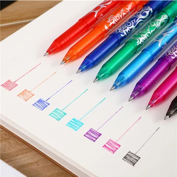 

Color Erasable Pen Kawaii 0.5mm Magic Gel Pen For Students Writing Marking Supplies School Office Supplies Cute Stationery