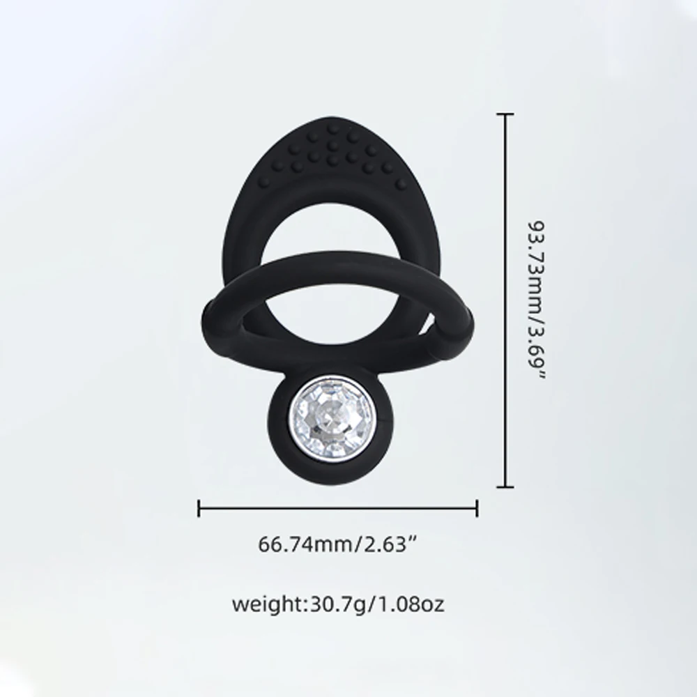Anal Plug With Silicone Ring For Couples Double Anal Expander_voghion.com