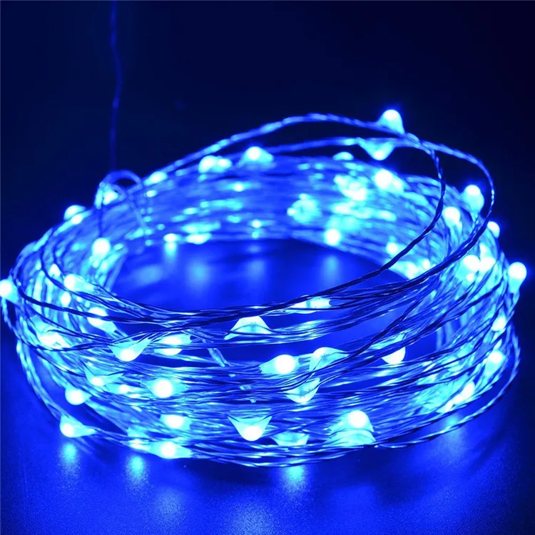 

Manufacturers Direct Selling LED Twinkle Light Organized by Copper Wire Holiday Decorative Lights Warm Light 10 m led Waterproof