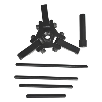 

Harmonic Balancer Damper Puller Kit 3-Jaw Puller Fits Most Late Model Automobiles 4 Forcing Rods