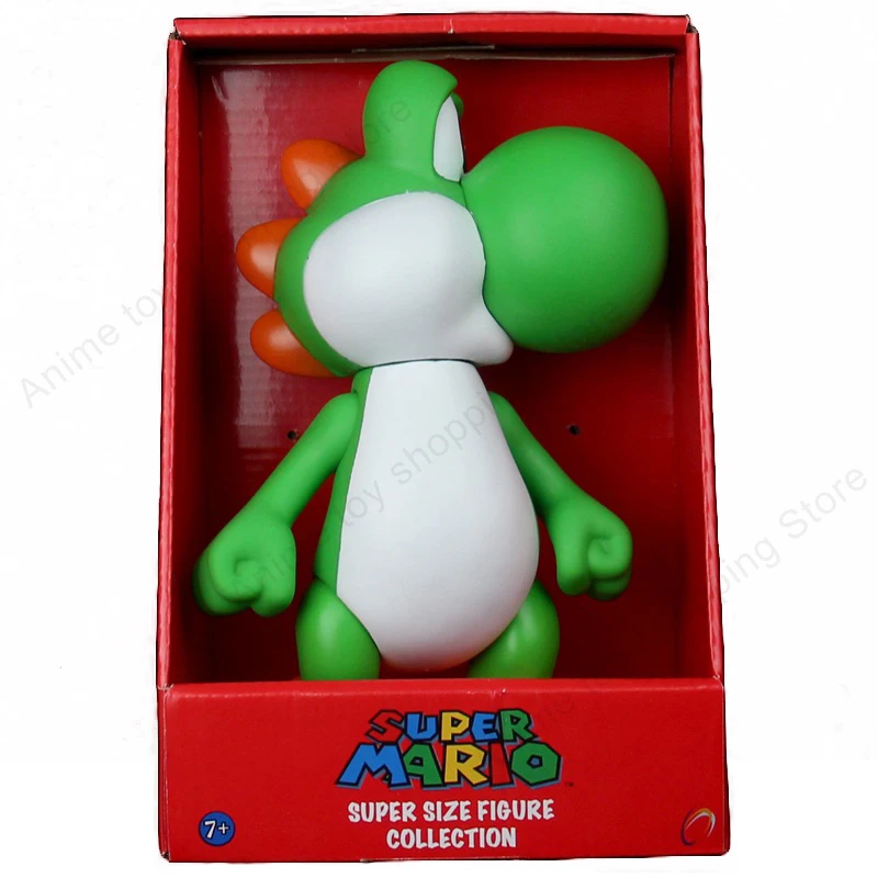 Super Mario Anime Model Toys Luigi Yoshi Peach Bowser Donkey Kong Action Figure Mario Bros Collection Model Dolls for Kid Gifts