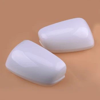 

1Pair Door Side View Rearview Mirror Cover Cap Decoration Moulding Protection Fit For Honda Fit Jazz 2009 2010 2011 2012 2013