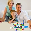 Kid Puzzle Board Game Toy Color Cognitive Science Learning Magnetic Ring Interactive Party Games Education Toy Gift For Children 2