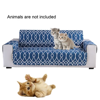

Soft Sofa Cover Printed Recliner Home Decorative Couch Non Slip Protective Anti Dirty Armchair Waterproof Pad Slipcover Pet