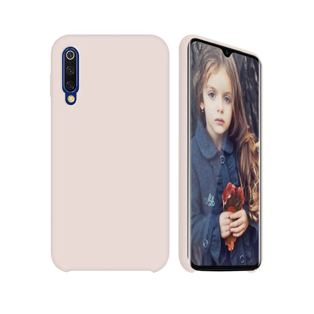 Arvin чехол для Xiaom mi 9 Pro 9 T, жидкий силиконовый мягкий чехол для детской кожи mi crofiber mi 8 9 SE A3 Red mi K20 Pro Funda - Цвет: pink 1