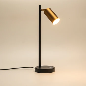 

LED Table Lamp Brass Desk Lamp Plating Gold Adjustable Holder Decoration Table Light Living Room Bedroom Bedside Night Lights