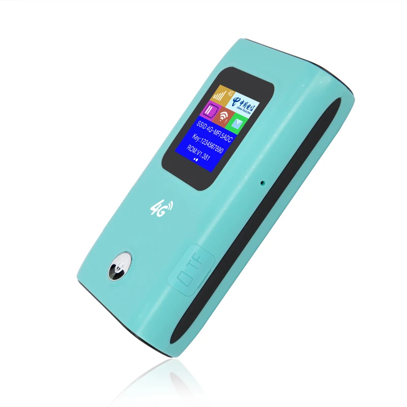 4G WiFi роутер с слотом для sim карты 5200 мАч power bank 150 Мбит/с 3g LTE Мобильная точка доступа