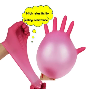 

10/50/100PCS Flexible Gloves Rubber Elastic Garden Gloves Universal Powder Free