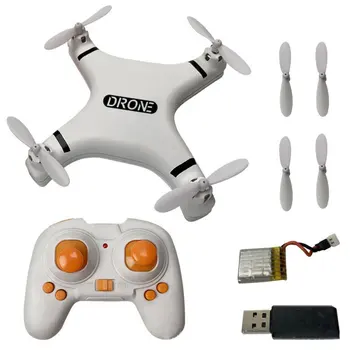 

Mini White Pocket 2.4g Remote Control Uav Usb Charging Automatic Return Four Axis Aircraft Aircraft Toys
