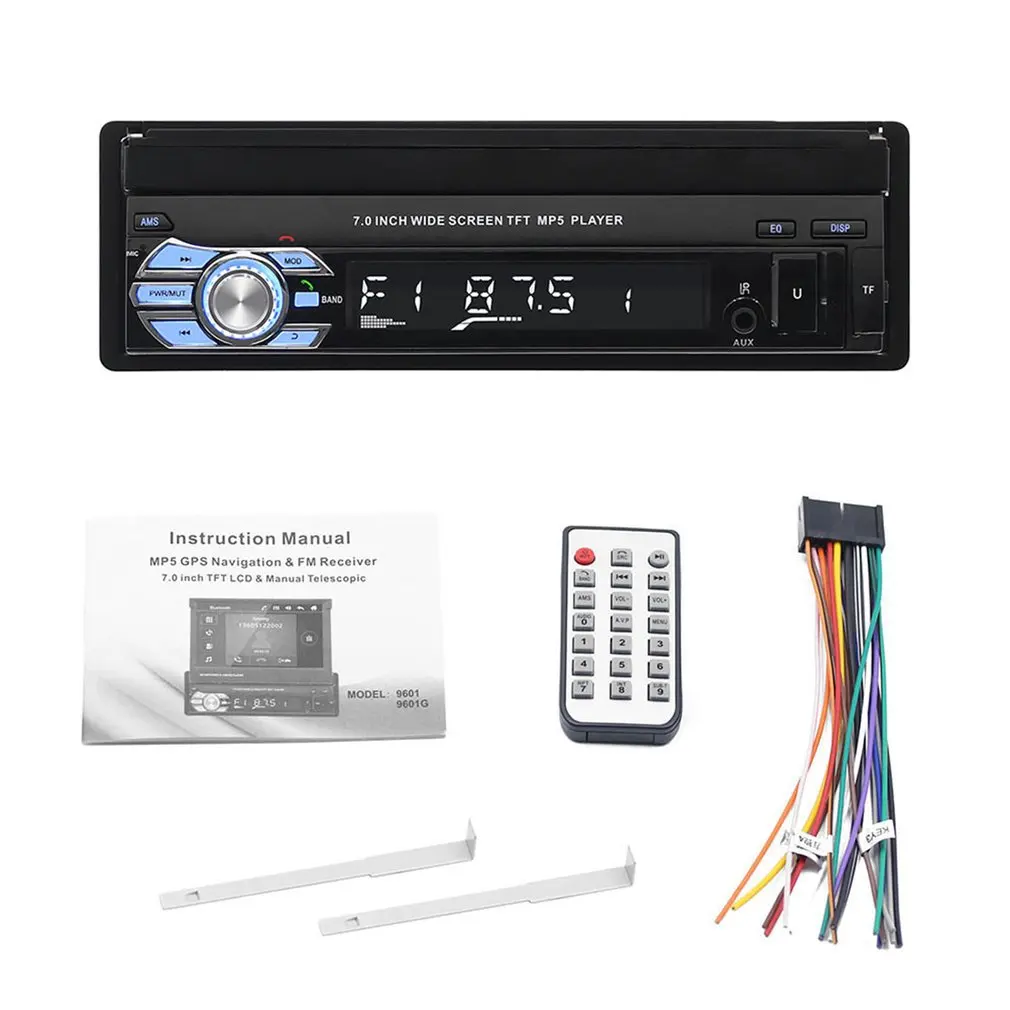 

Car Radio Stereo Audio MP5 Player Secure Digital Card Remote Control SWM-9601 Essential Accessories