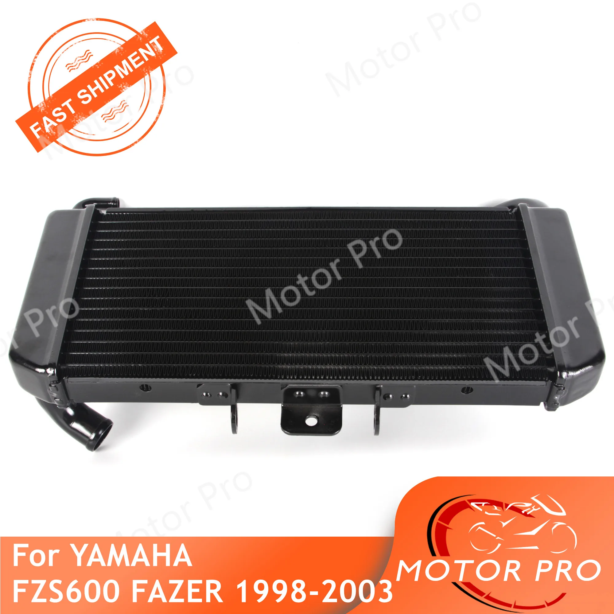 Радиатор для Yamaha FZS 600 Fazer 1998-2003 кулер охлаждения мотоцикла Сменные аксессуары FZS600