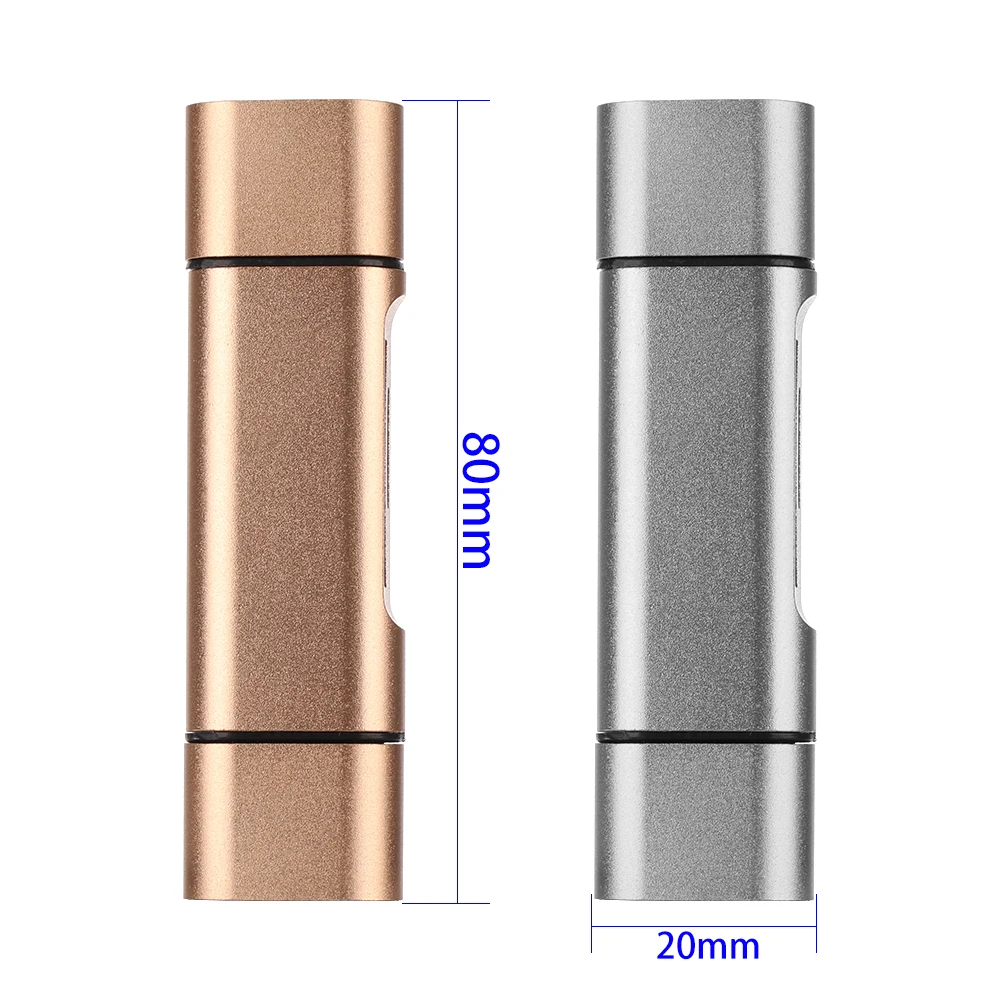 Многофункциональные считыватели карт SD/TF 3 интерфейса(тип-c, USB, Micro USB) без драйвера 10-40 м/с OTG телефон компьютер товары для автомобиля