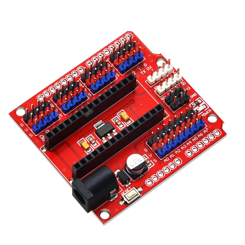 KEYES нано-щит 328P I/O Плата расширения, модуль для arduino Nano V3.0/Keyestudio производства