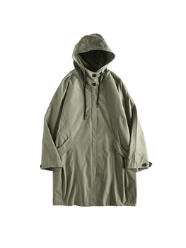 

Men Plus Size Trench Coat Winter Men Full Length Trench Jacket Mens Long Hooded Cloak Stylish Trench Coat Cardigan Men II50FY