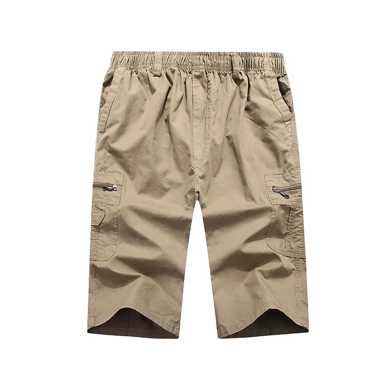 flex waist cargo shorts