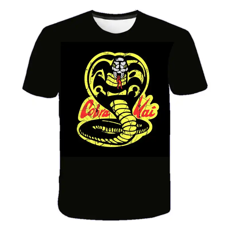 3dプリントコブラ子供tシャツタイバイパー映画tシャツティーンエイジャー襟ポリエステルおかしいtシャツ少年少女年齢4に14 T Shirts Aliexpress