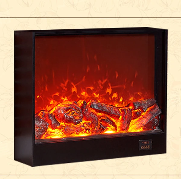 Electric Fireplace insert Firebox Chimney burner LED Optical Artificial  Emulational Flame fire decoration - AliExpress