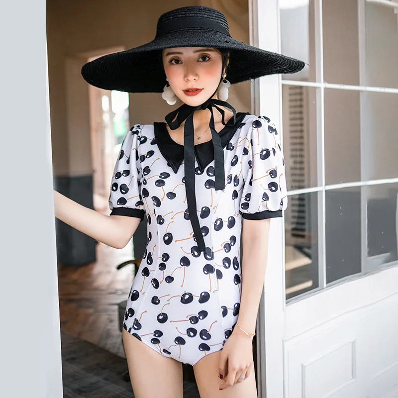 

May Female Beach 2020 Swimwear Lady Women's One Piece Trikini Family Swimsuits One-Piece For Women Swimsuit Short Long Sleeve