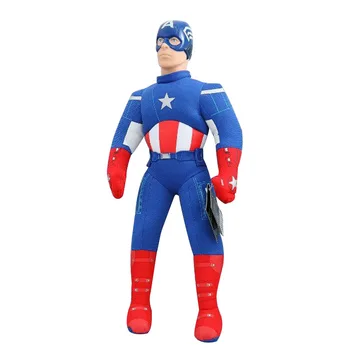 

Pop Hot sale Avengers Endgame Main Role Hero Image Simulation Action figure plush doll iron Man Hulk Children Anime toys gift