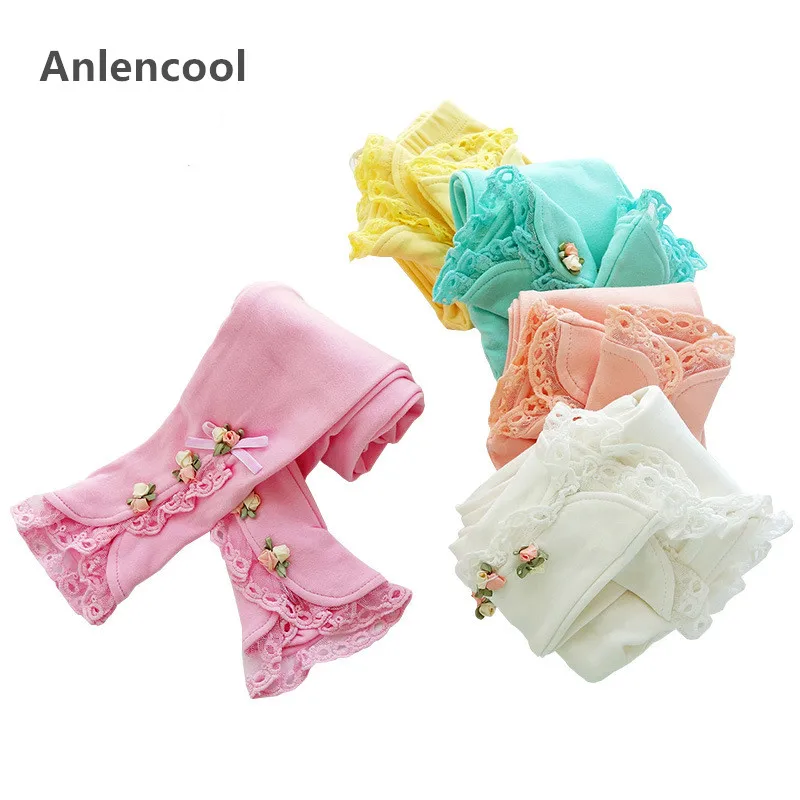Anlencool/ г.,, новая детская одежда высокого качества на весну и осень штаны для маленьких девочек Детские Стрейчевые штаны
