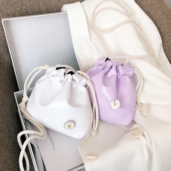 

New texture small bag female bag on the mini bucket new 2020 fashion crossbody bag wild ins shoulder bag tote bag