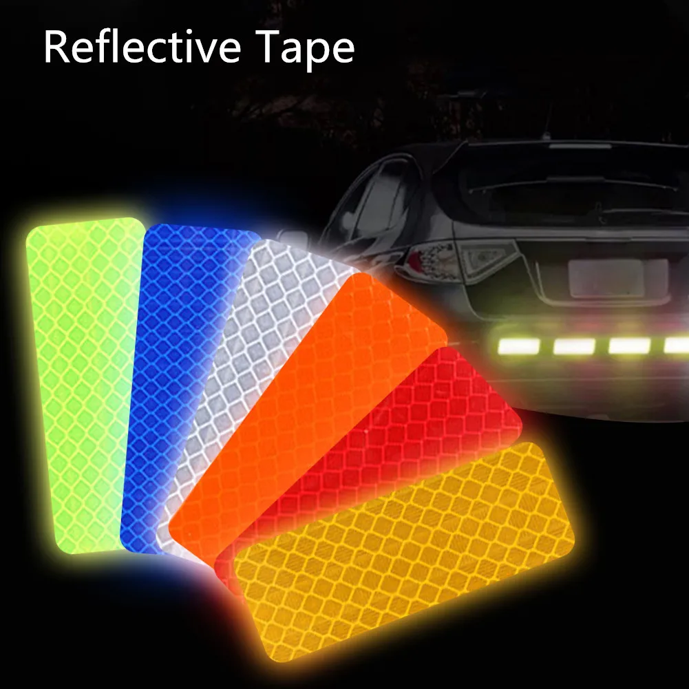 10 шт./компл. автомобильные аксессуары светоотражающая лента водонепроницаемые