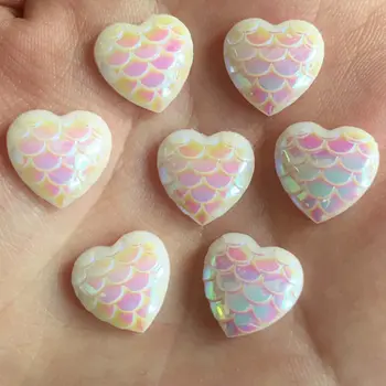 

AB Resin 90PCS 12mm Snakeskin Grain Heart Flatback Rhinestone Scrapbooking for Phone DIY Appliques Ornaments Craft SC121*3