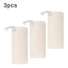 Натуральная губка для душа, большая отшелушивающая губка для душа, скрубберы для тела, удаляющие омертвевшую кожу для более гладкого и сияющего вида