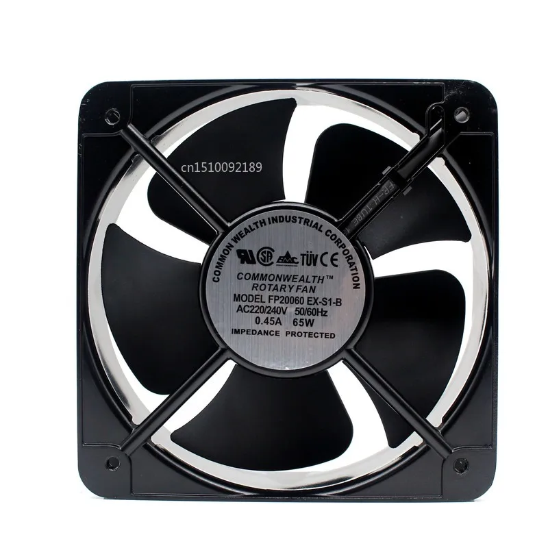 Для FP20060 EX-S1-B осевой вентилятор потока 220 в промышленный охлаждения 65 Вт |