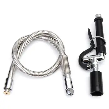 

Commercial Kitchen Pre-Rinse Faucet Tap Spray Head Sprayer With Flexible Hose