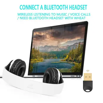 

Audio Adapter Transmitter Wireless USB Dongle Mini Drive Free USB Bluetooth 4.2 USB Bluetooth Adapter