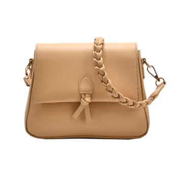 

women novelty small pu leather fashion black white brown one shoulder bag