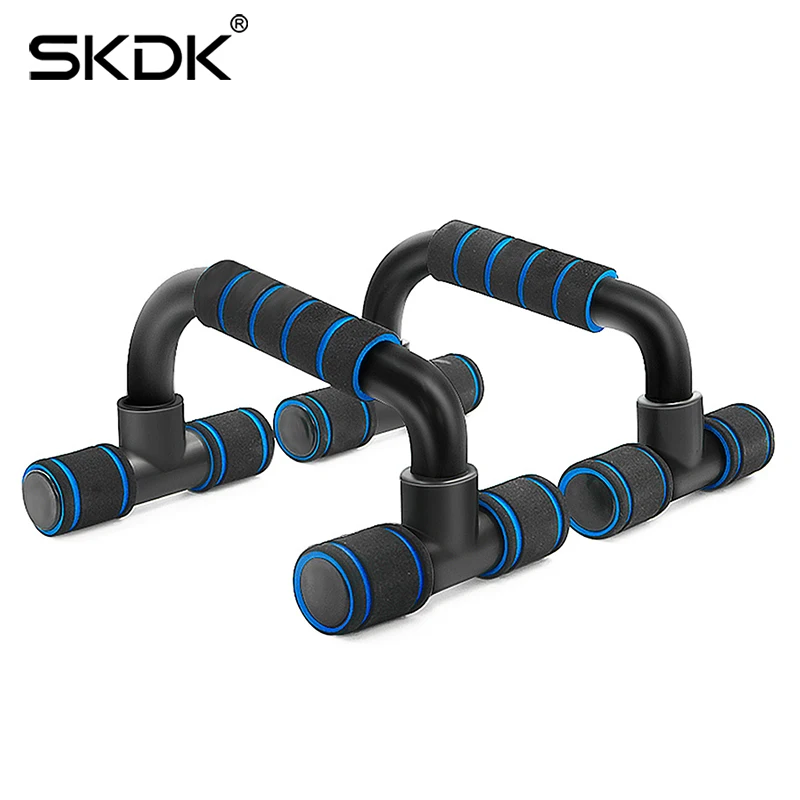SKDK фитнес пуш-ап бар отжимания стойки БАРС инструмент для фитнеса грудь тренировка оборудование тренировки - Цвет: Синий