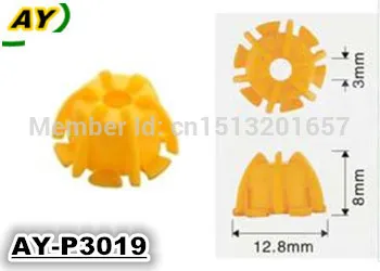 

Free shipping!500pieces/set ASNU036 fuel injector repairing kit of plastic parts insulation cap (AY-P3019,12.8*3*8mm)