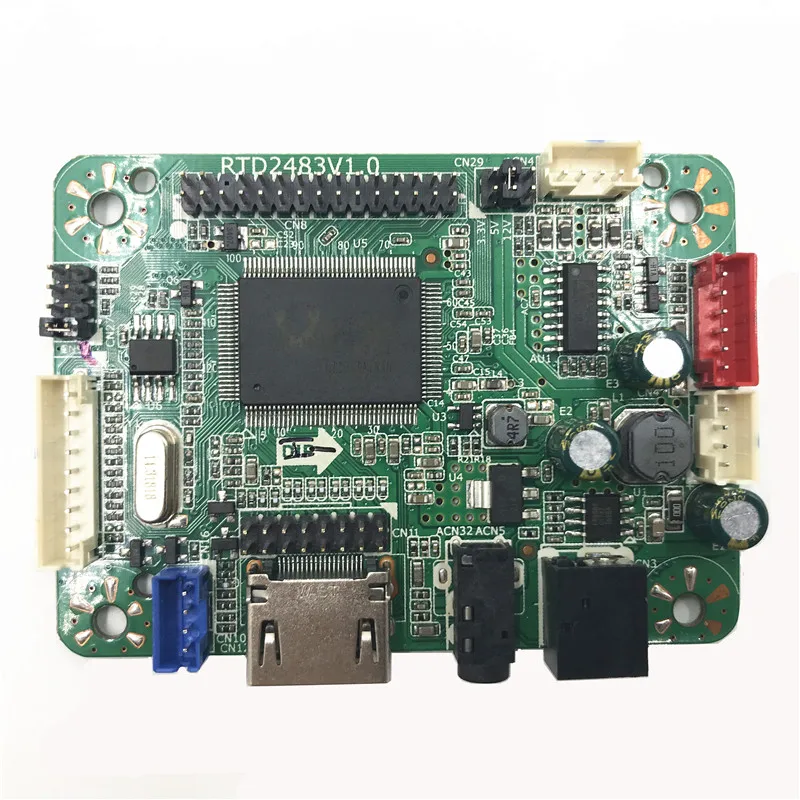 Placa de Motorista do Controlador Universal Rtd2483 1.0 com Suporte Compatível com Hdmi 21.5 Inch 1920x1080 Lvds Lcd Painel T215hvn01.1 - Image 2