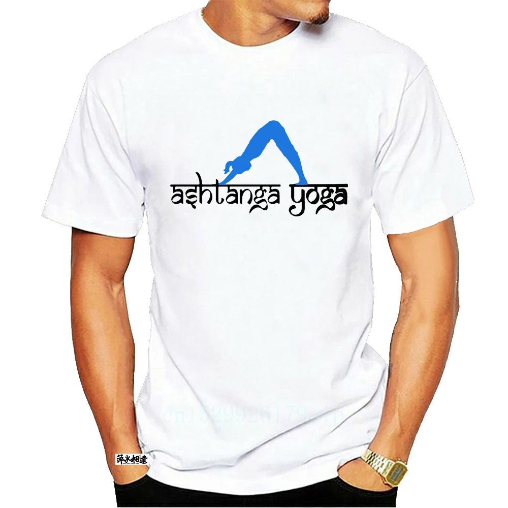 Men tshirt Short sleeve Ashtanga Yoga T 