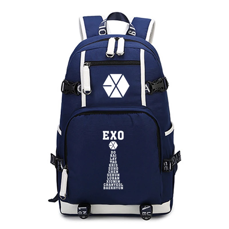 Kpop рюкзаки EXO для девочек подростков мальчиков и школьные детские Детские Малыш