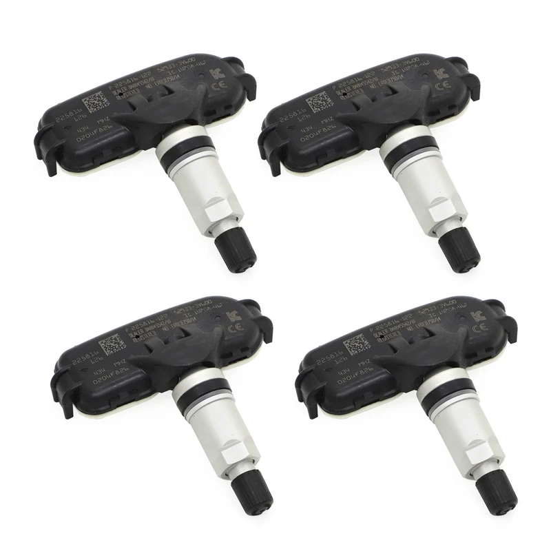 Pack of 4 52933-3V600 TPMS car Sensor For HYUNDAI GRANDERU I40 KIA RIO Internal 433MHz Tire Pressure Monitor | Автомобили и