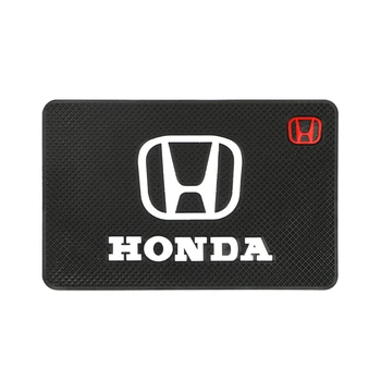 

Car styling anti-slip mat mobile phone holder magic matmulti-function instrument panel storage pad Emblem For Honda accessories